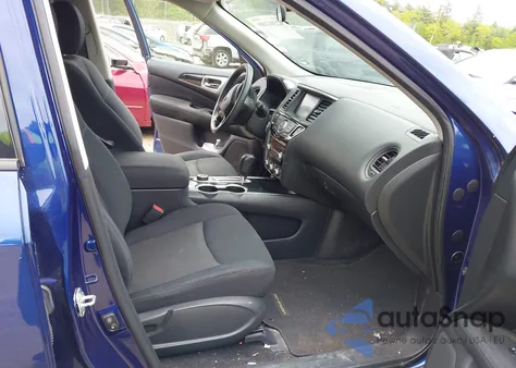 2017 Nissan Pathfinder S z USA, uszkodzony, nr VIN 5N1DR2MM7HC690299